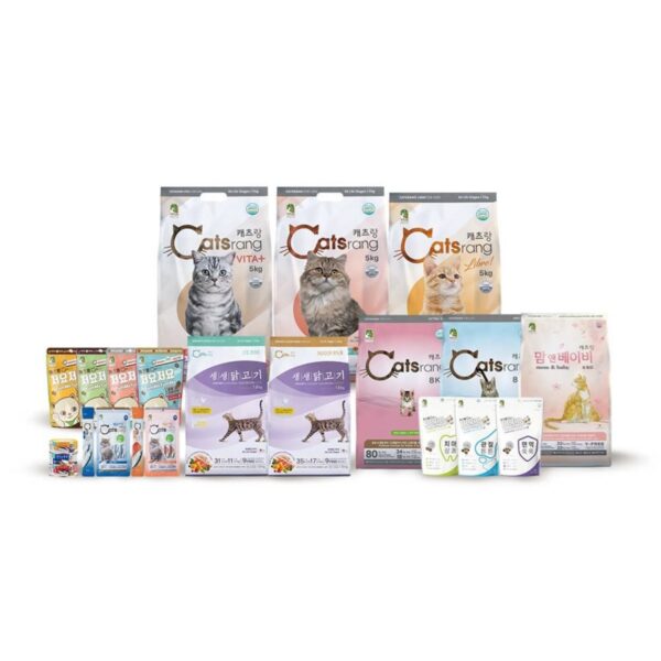 캐츠랑 전연령 고양이 비타플러스 건식사료, 닭+참치, 2kg, 2개 이미지 6
