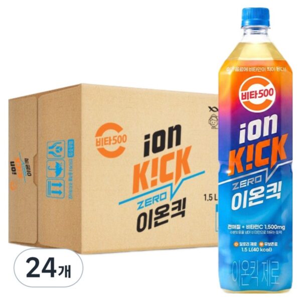 비타500 이온킥 제로 음료, 1.5L, 24개 이미지 2