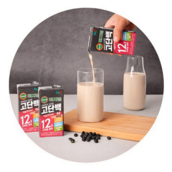 베지밀 고단백두유 검은콩, 190ml, 64개 이미지 4