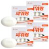 무궁화 샤워랑 화이트 화장비누, 130g, 40개입