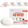 무궁화 샤워랑 화이트 화장비누, 130g, 60개입