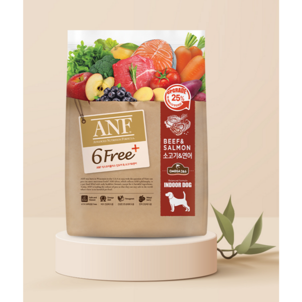 ANF 전연령 독 식스프리 플러스 레드 건식사료 이미지 3