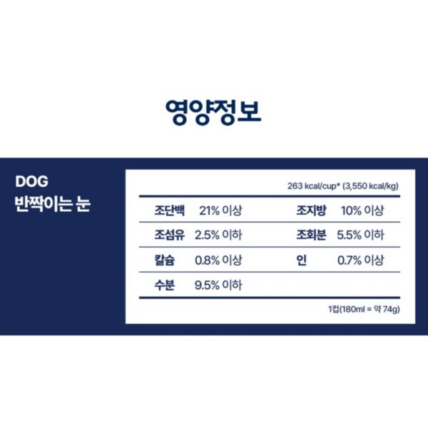 하림펫푸드밥이보약 강아지 기능성 사료, 눈물개선, 눈건강, 3.4kg, 1개 이미지 6