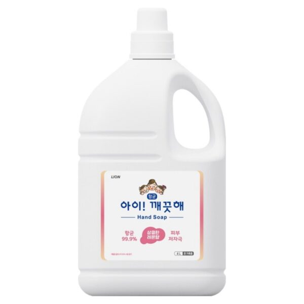 아이깨끗해 핸드워시 레몬향, 4L, 1개 이미지 1