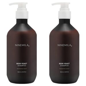 나인밀라 카밍비어 맥주효모 샴푸, 500ml, 2개 이미지 1 나인밀라 카밍비어 맥주효모 샴푸, 500ml, 2개 이미지 1