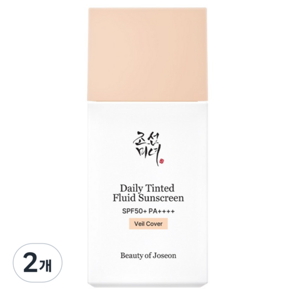 조선미녀 데일리 틴티드 선세럼 베일커버 LN120 SPF50+ PA++++, 50ml, 2개