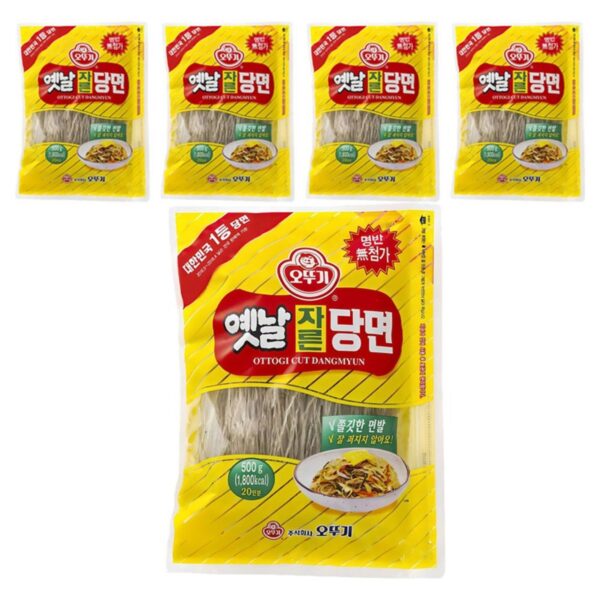 오뚜기옛날 자른당면, 500g, 5개 이미지 1