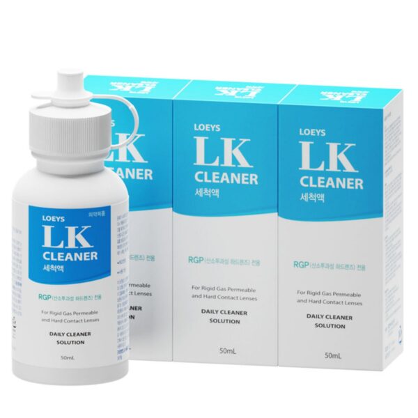 로이즈 엘케이 클리너 렌즈세정액, 50ml, 3개 이미지 1