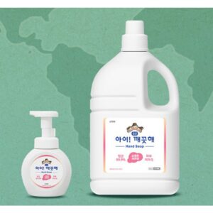 아이깨끗해 향균 폼 핸드솝 레몬향, 4.5L, 1개 이미지 2 아이깨끗해 향균 폼 핸드솝 레몬향, 4.5L, 1개 이미지 2