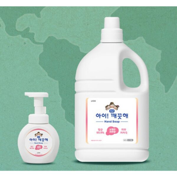아이깨끗해 향균 폼 핸드솝 레몬향, 4.5L, 1개 이미지 2