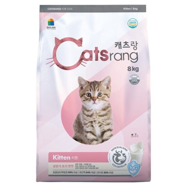 캐츠랑 키튼 8kg 2세이하 아기고양이사료 닭고기참치, 닭+참치, 1개 이미지 1