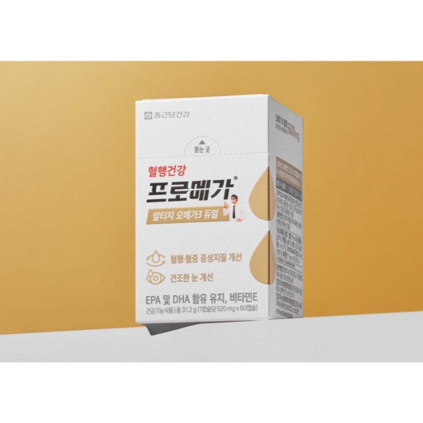 종근당건강 프로메가 알티지 오메가3 듀얼, 60정, 2개 이미지 1