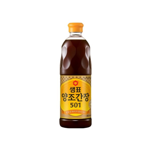 샘표 양조간장 501, 860ml, 4개 이미지 2