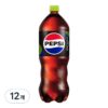 펩시 제로슈거 라임향, 1.8L, 12개 이미지 1