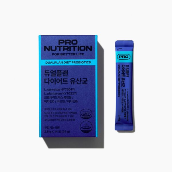 PRONUTRITION 정품 듀얼플랜 다이어트 유산균 14p, 35g, 1개 이미지 2
