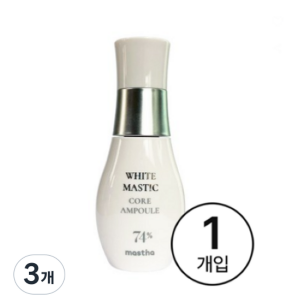 매스티나 화이트 매스틱 코어 앰플, 30ml, 3개