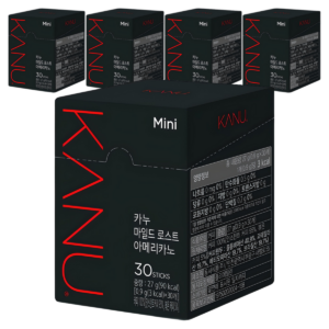 카누 마일드 미니 원두커피믹스, 900mg, 30개입, 5개 이미지 1
