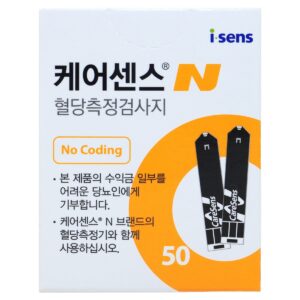 케어센스 N 혈당 측정 검사지, 50개입, 1개 이미지 1 케어센스 N 혈당 측정 검사지, 50개입, 1개 이미지 1