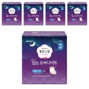 좋은느낌 입는 오버나이트, 대형, 8개입, 5개 이미지 1