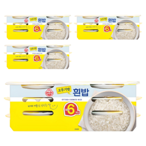 오뚜기 흰밥, 210g, 24개 이미지 1 오뚜기 흰밥, 210g, 24개 이미지 1