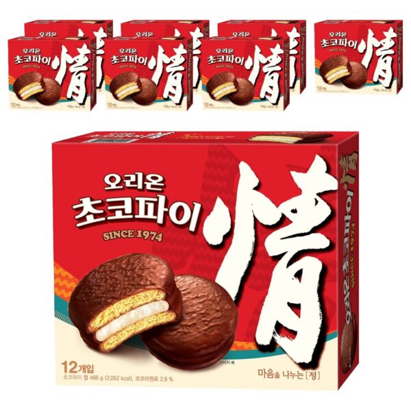 오리온초코파이 정, 468g, 8개 이미지 1
