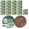동원뉴트리플랜 고양이 간식 습식캔, 혼합맛(흰살참치, 멸치), 160g, 48개 이미지 1