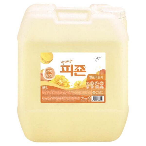 피죤 레귤러 섬유유연제 옐로미모사 본품, 20L, 1개 이미지 1