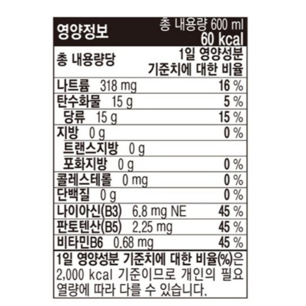 파워에이드 마운틴 블라스트, 600ml, 20개 이미지 5