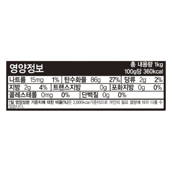 오뚜기옛날 자른당면, 1kg, 3개 이미지 6