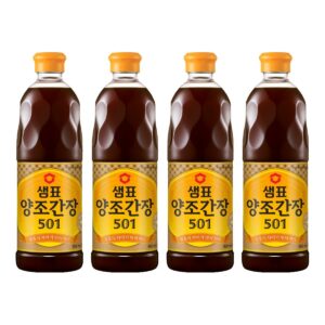 샘표 양조간장 501, 860ml, 4개 이미지 1 샘표 양조간장 501, 860ml, 4개 이미지 1