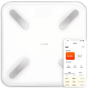 앳플리 T8 스마트 체성분 체중계, T8scale, 화이트, 1개 이미지 1 앳플리 T8 스마트 체성분 체중계, T8scale, 화이트, 1개 이미지 1