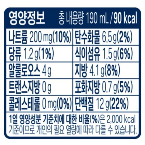 매일두유 고단백 플레인 두유, 190ml, 24개 이미지 10