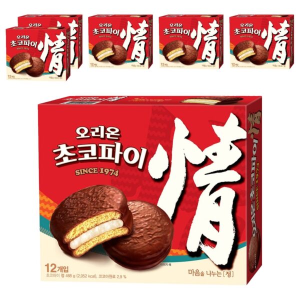 오리온초코파이 정, 468g, 6개 이미지 1