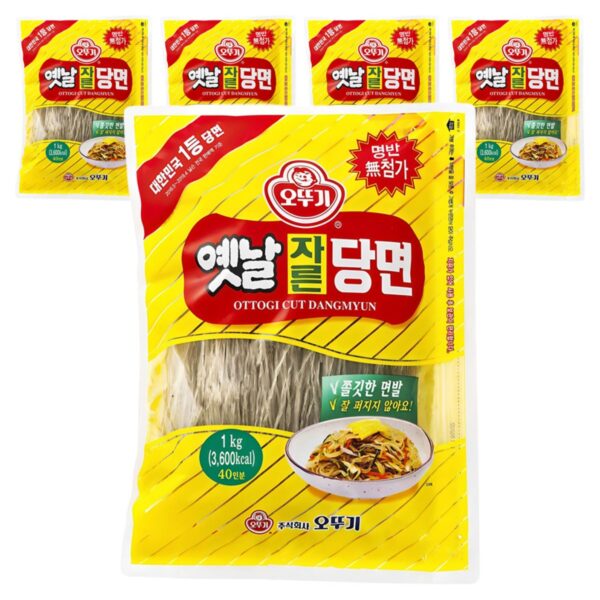 오뚜기옛날 자른당면, 1kg, 5개 이미지 1