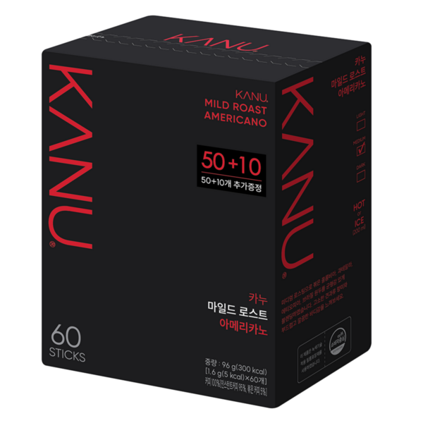 카누 마일드 미니 원두커피믹스, 1.6g, 60개입, 1개 이미지 1