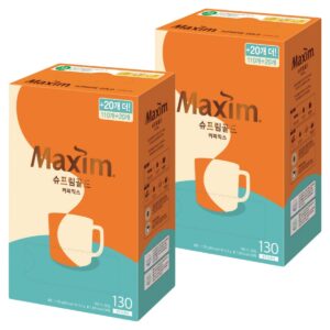 맥심 슈프림 골드 커피믹스, 13.5g, 130개입, 2개 이미지 1