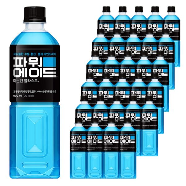 파워에이드 마운틴 블라스트, 900ml, 36개