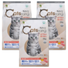 캐츠랑 전연령 고양이 비타플러스 건식사료, 닭+참치, 2kg, 3개 이미지 1