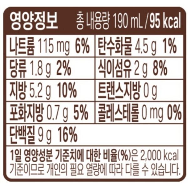 매일두유 99.9 서리태, 24개, 190ml 이미지 5