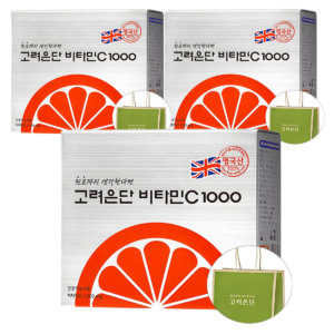고려은단 비타민C 1000 + 쇼핑백, 180정, 3개 이미지 1 고려은단 비타민C 1000 + 쇼핑백, 180정, 3개 이미지 1