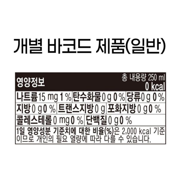 코카콜라 제로, 250ml, 30개 이미지 5