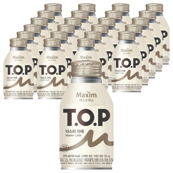 티오피 마스터 라떼 캔커피, 275ml, 24개 이미지 1