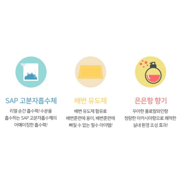 요요쉬 애견 배변패드 플로랄와인향, 초대형(75, 100 cm), 15개입, 1개 이미지 3