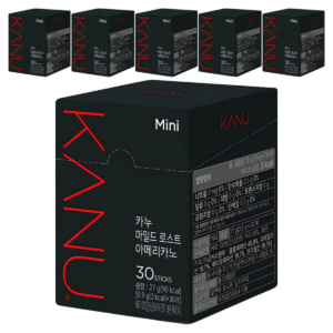 카누 마일드 미니 원두커피믹스, 900mg, 30개입, 6개 이미지 1