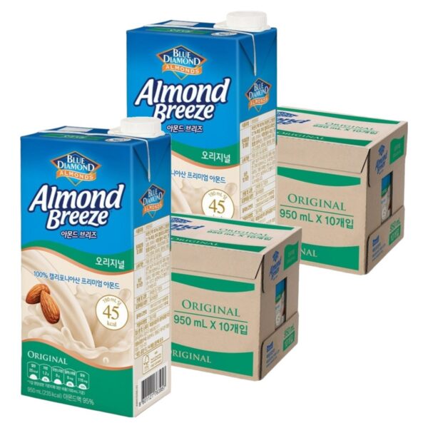아몬드브리즈 오리지널, 950ml, 20개 이미지 1