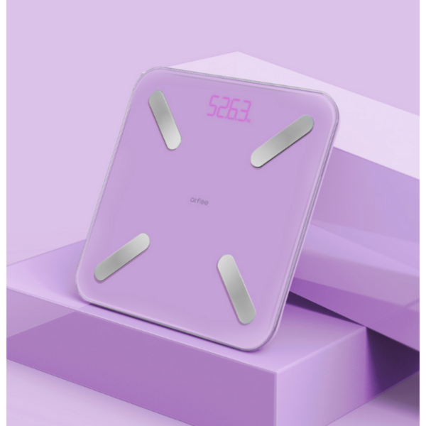 앳플리 T8 스마트 체성분 체중계, T8scale, 라일락, 1개 이미지 3